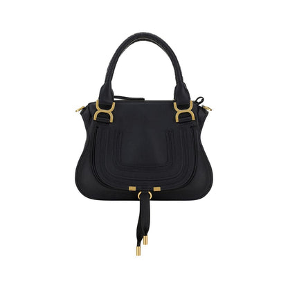 Black Calf Leather Bos Taurus Handbag