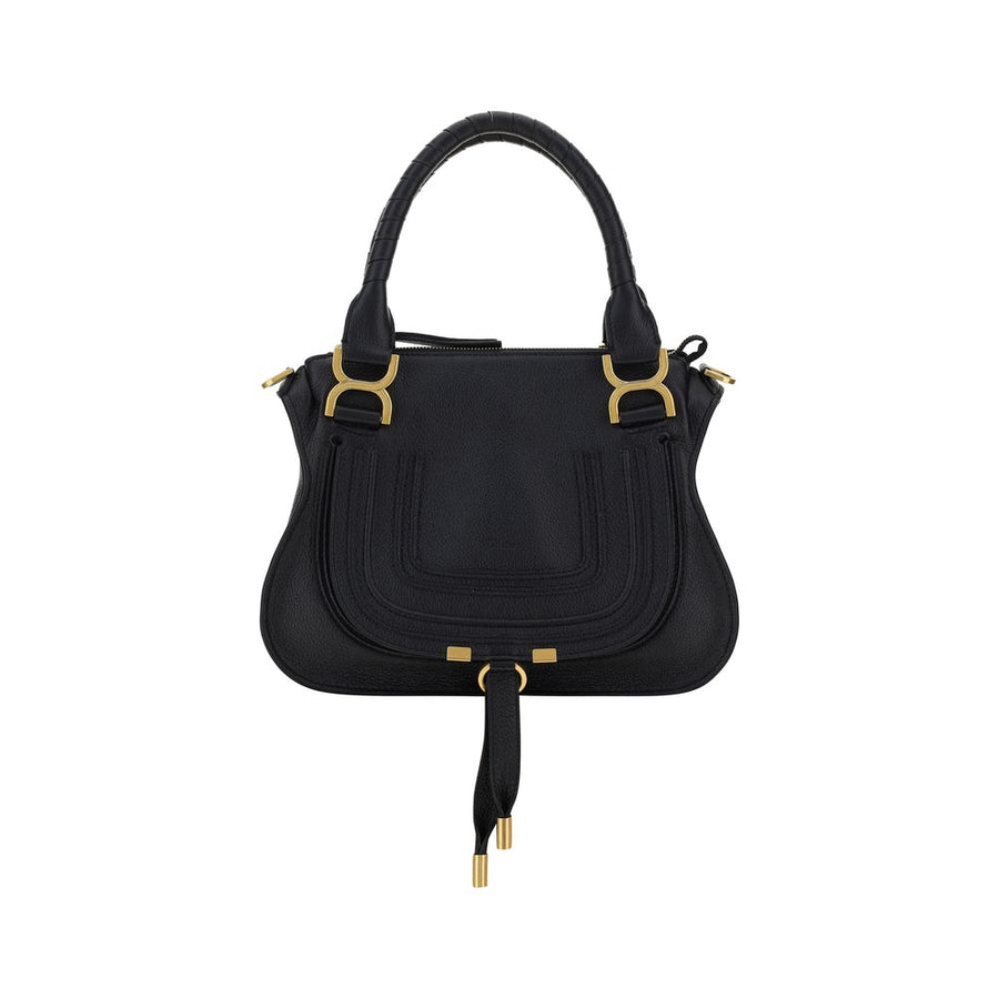 Black Calf Leather Bos Taurus Handbag