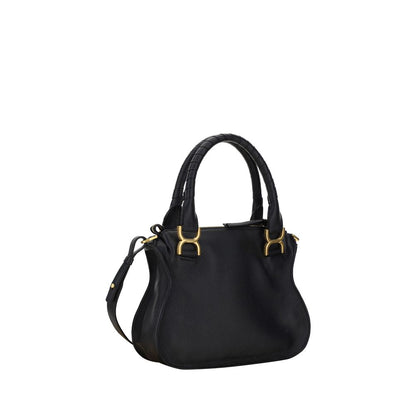Black Calf Leather Bos Taurus Handbag