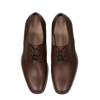 Brown Leather Oxfords And Derbies