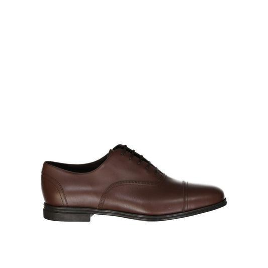 Brown Leather Oxfords And Derbies