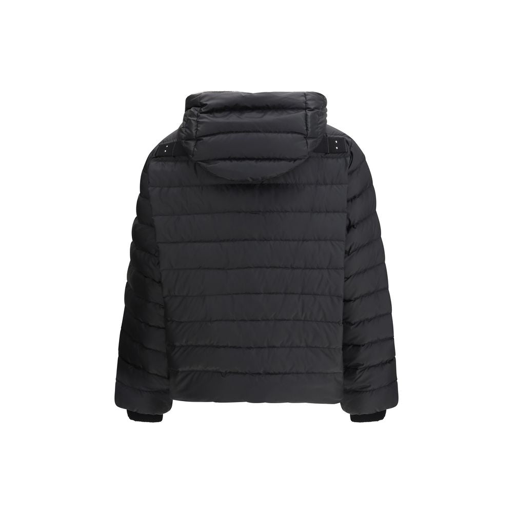 Black Polyester Coat