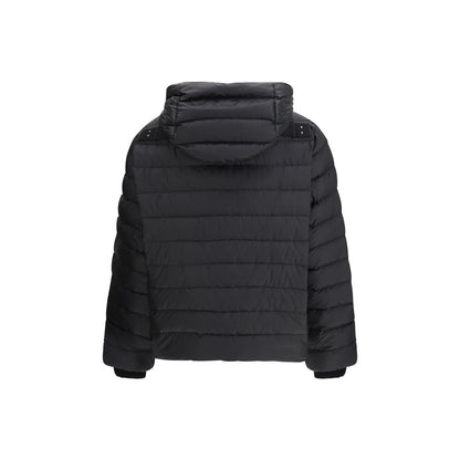 Black Polyester Coat