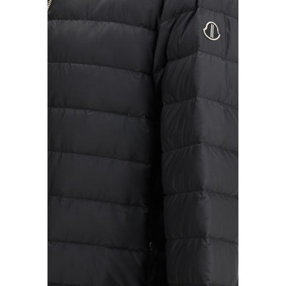 Black Polyester Coat