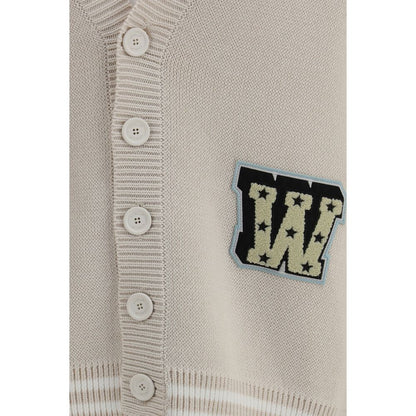 Beige Cotton Cardigan