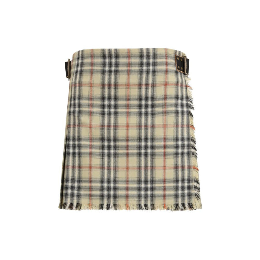 Multicolor Wool Oves Aries Mini Skirt