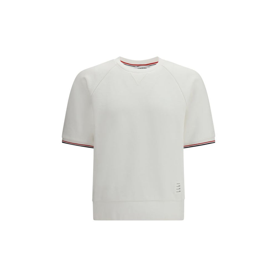 White Cotton Sweatshirt
