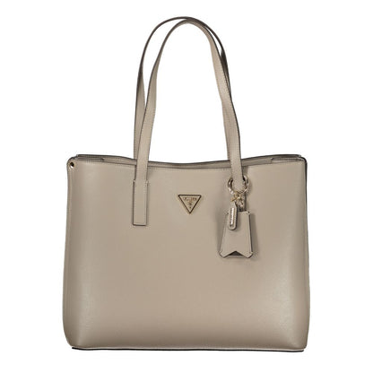 Grigio Poliuretano Women's Handbag