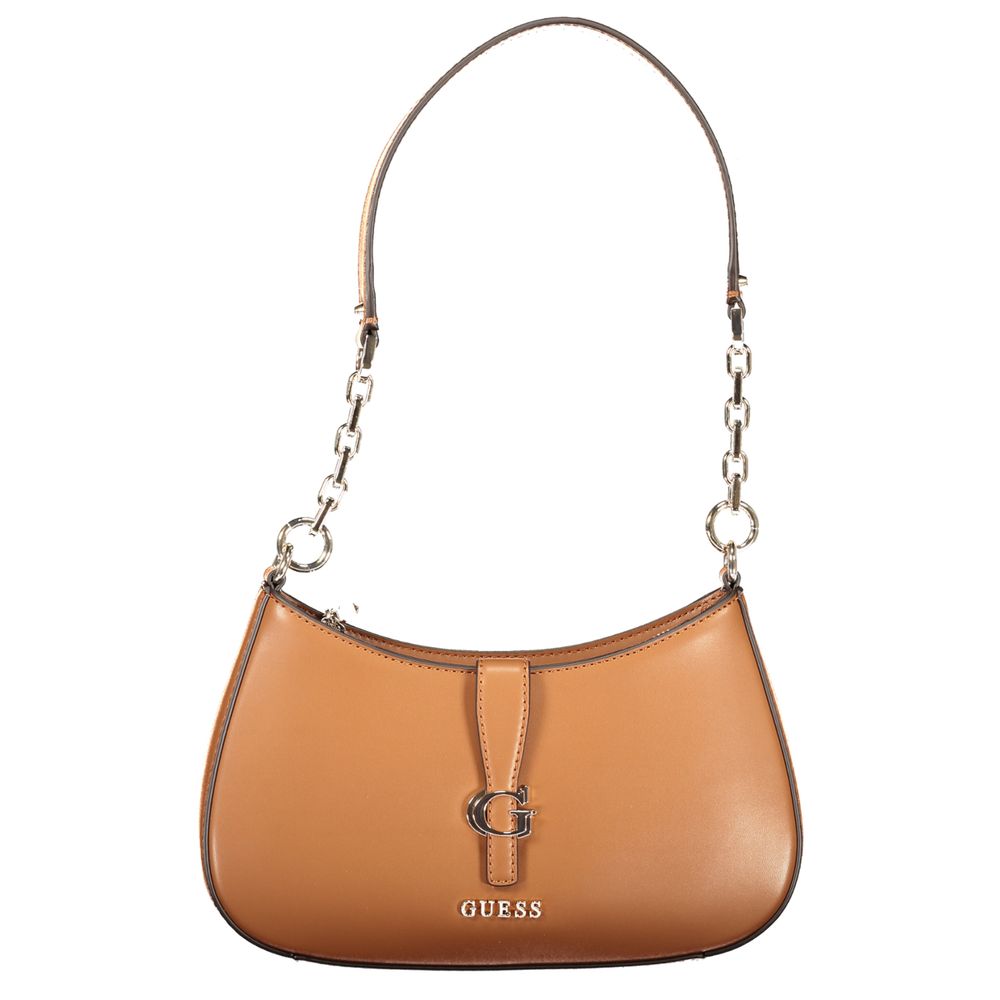 Marrone Poliuretano Women Handbag