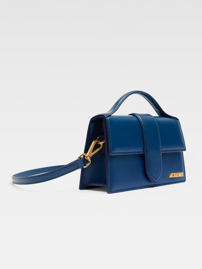 Dark NavyLeather Le Grand Bambino Handbag