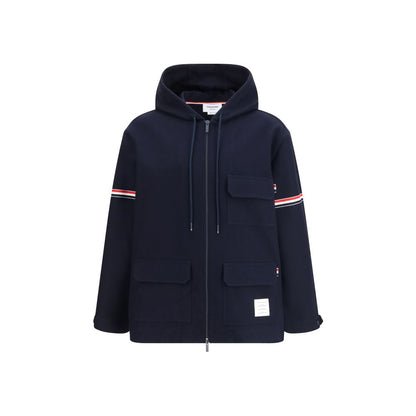 Blue Cotton Parka