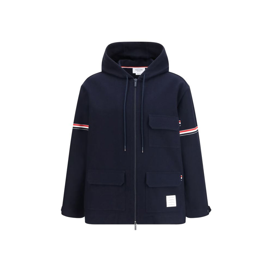 Blue Cotton Parka