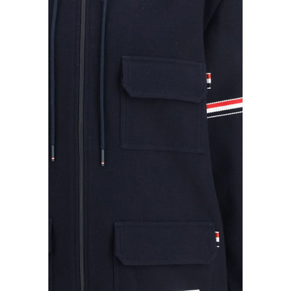 Blue Cotton Parka