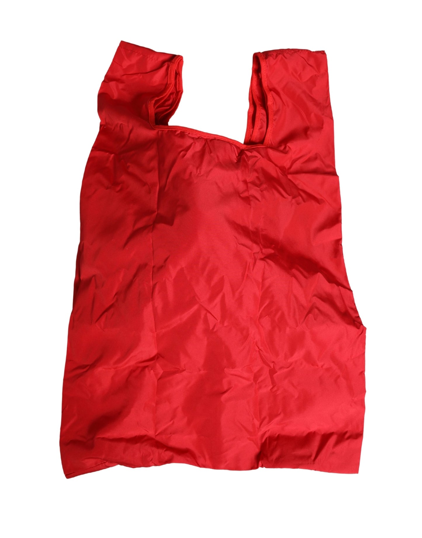 Men Red Polyester Panda Stuffed Ecobag Tote Borse Bag