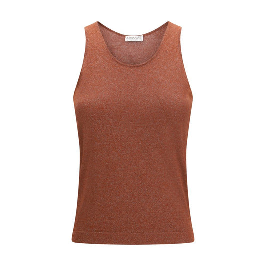 Brown Cashmere Top