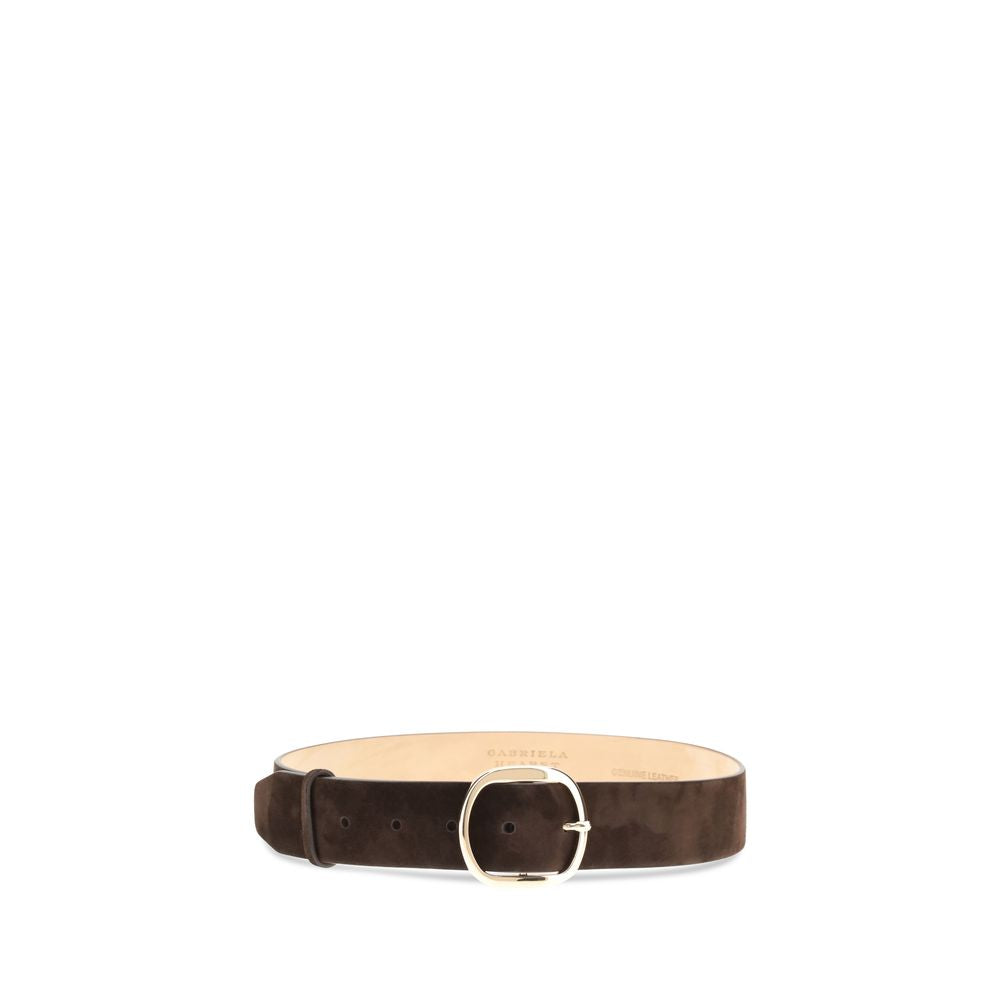 Brown Leather Regular Belt