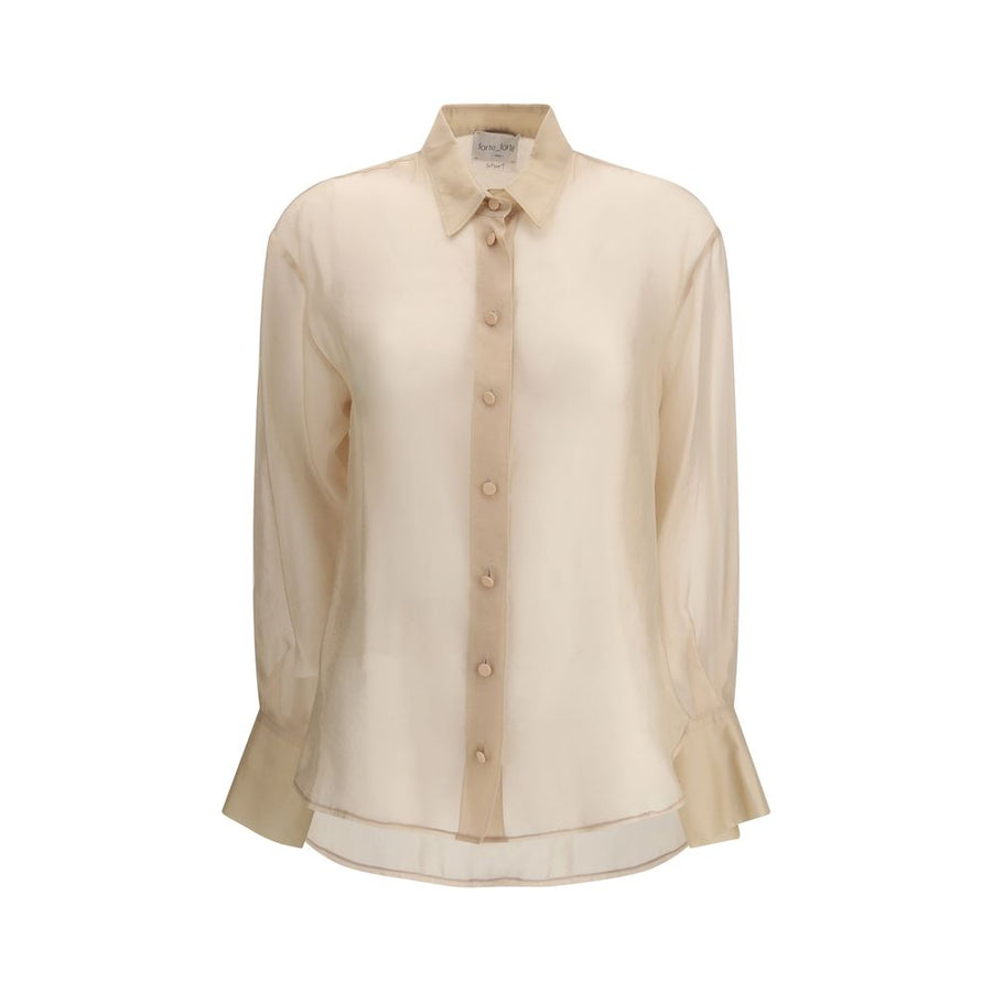 Beige Copper Blouse
