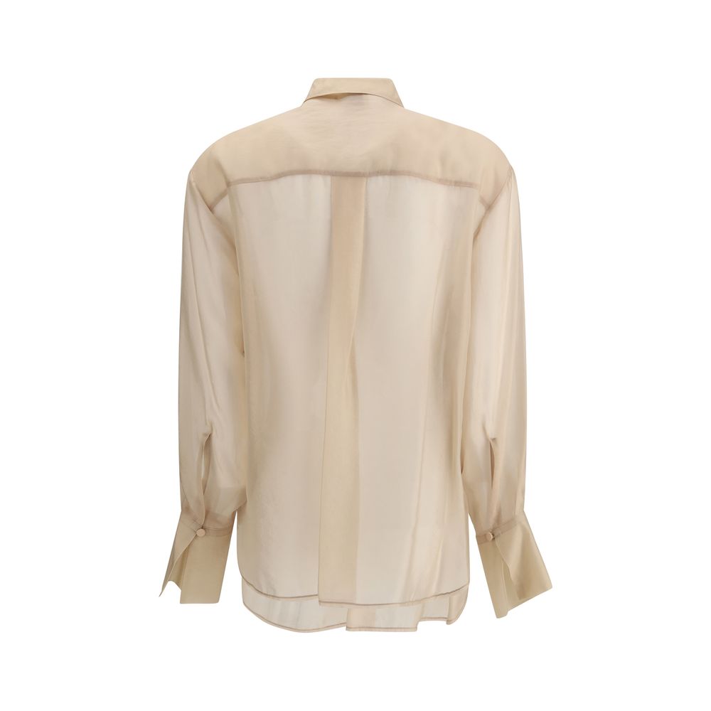 Beige Copper Blouse