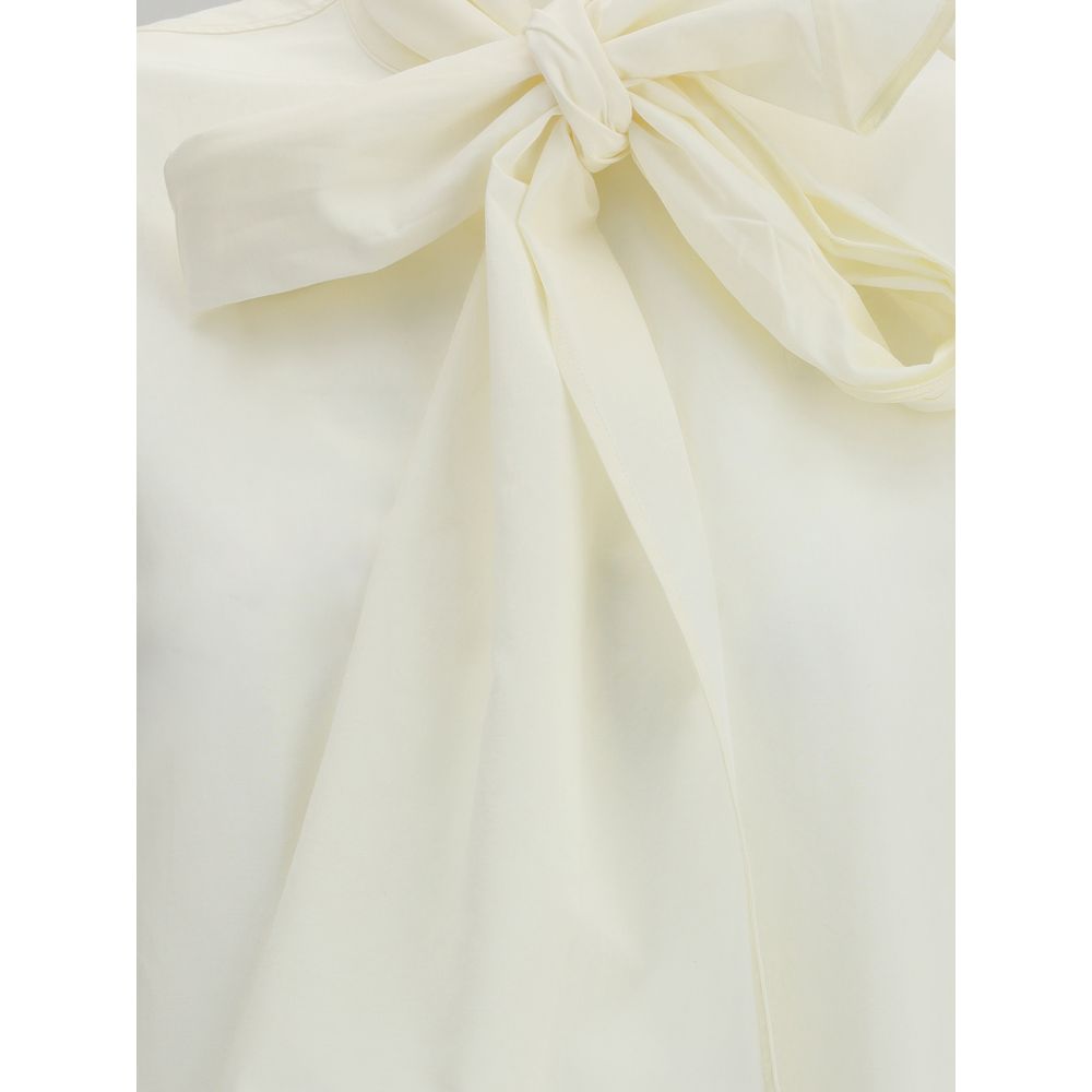 Beige Polyester Shirt