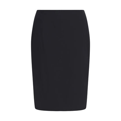 Black Viscose Skirt