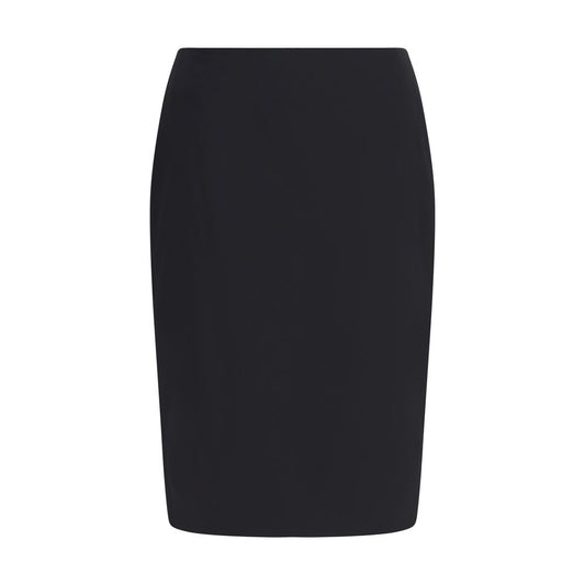 Black Viscose Skirt