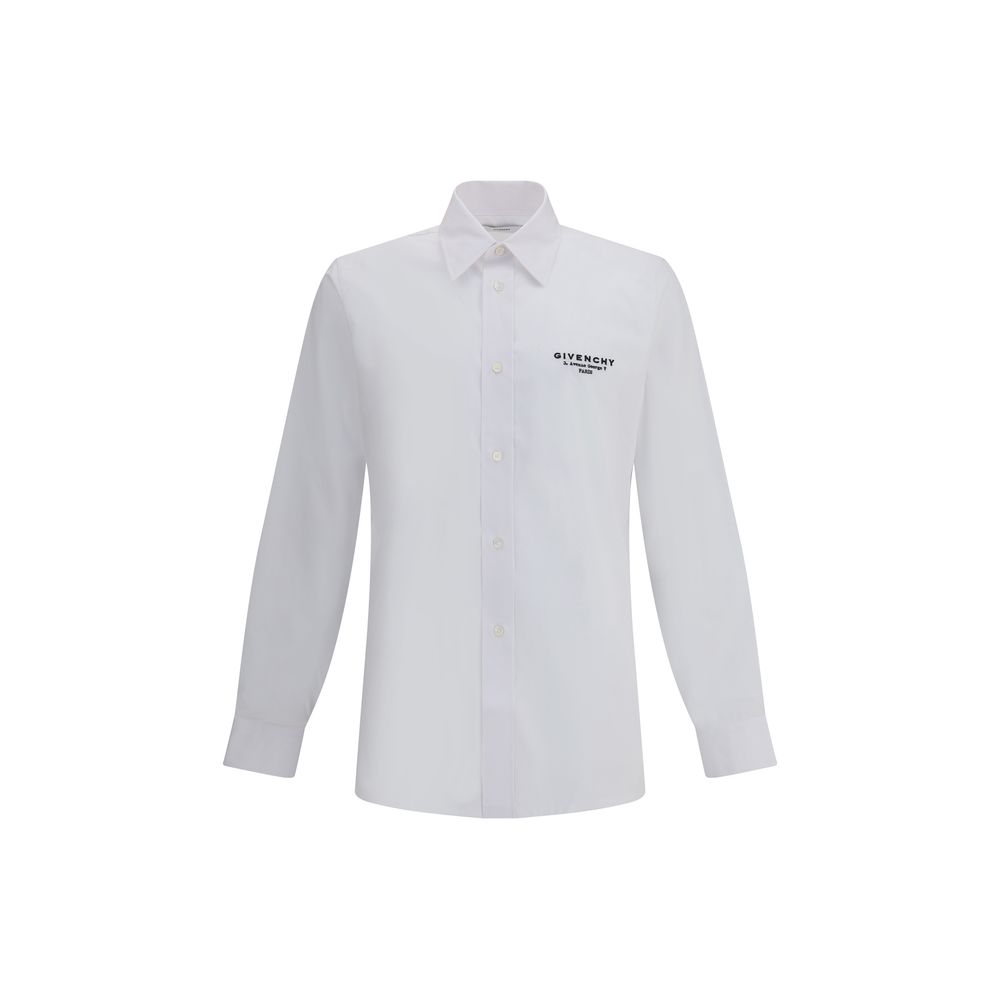 White Cotton Dress Shirt