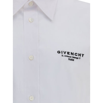 White Cotton Dress Shirt