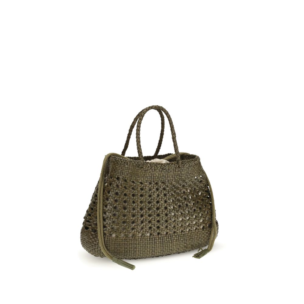 Bicolor Calf Leather Bos Taurus Handbag