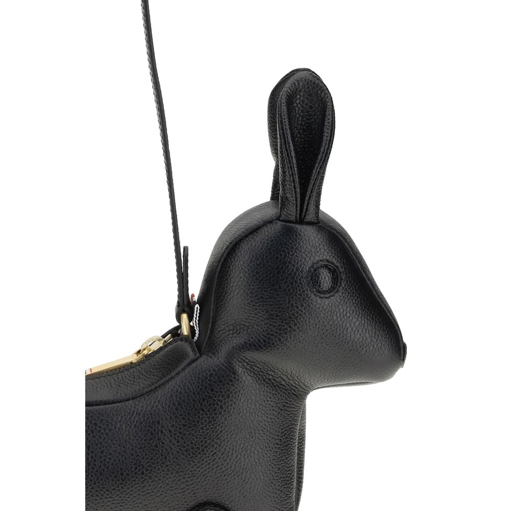 Black Calf Leather Bos Taurus Shoulder Bag