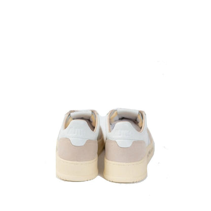 White Goatskin Sneakers