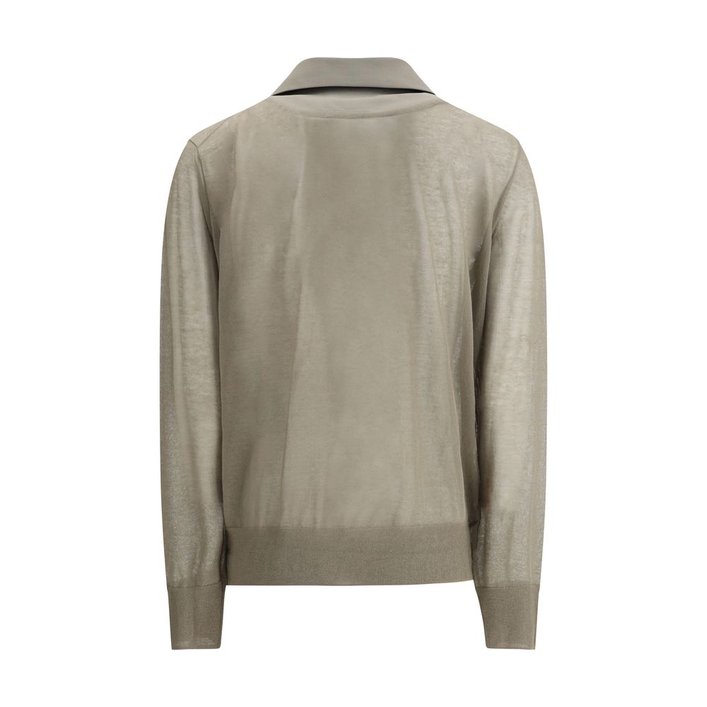 Bicolor Cotton Blazer