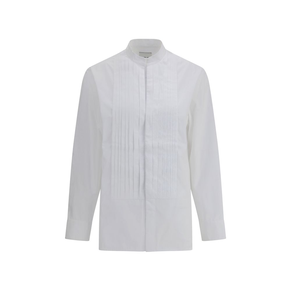 White Cotton Dress Shirt