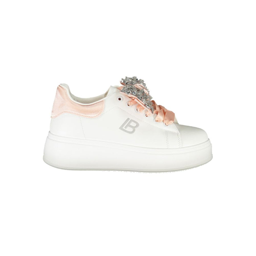 Bianco Poliuretano Women Sneaker