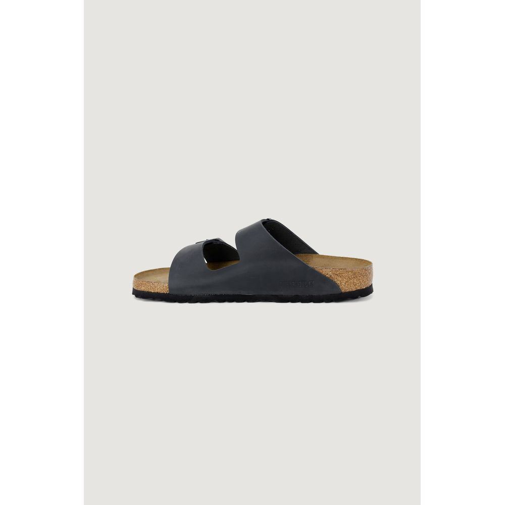 Black Synthetic Slippers