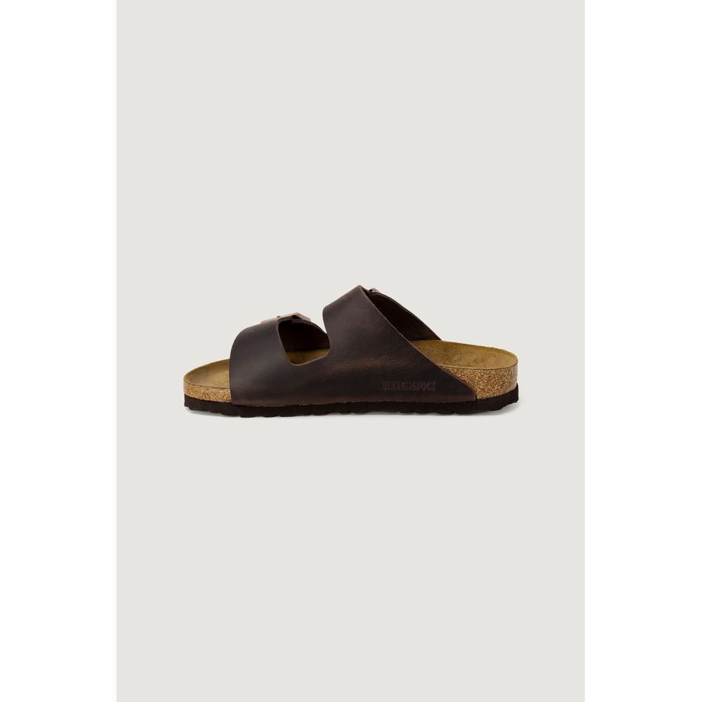 Brown Synthetic Slippers