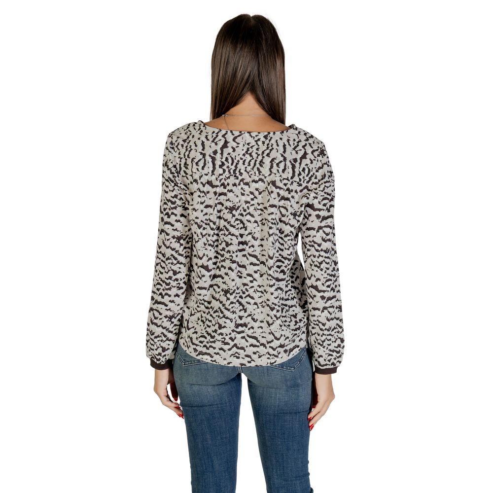 Bicolor Viscose Blouse