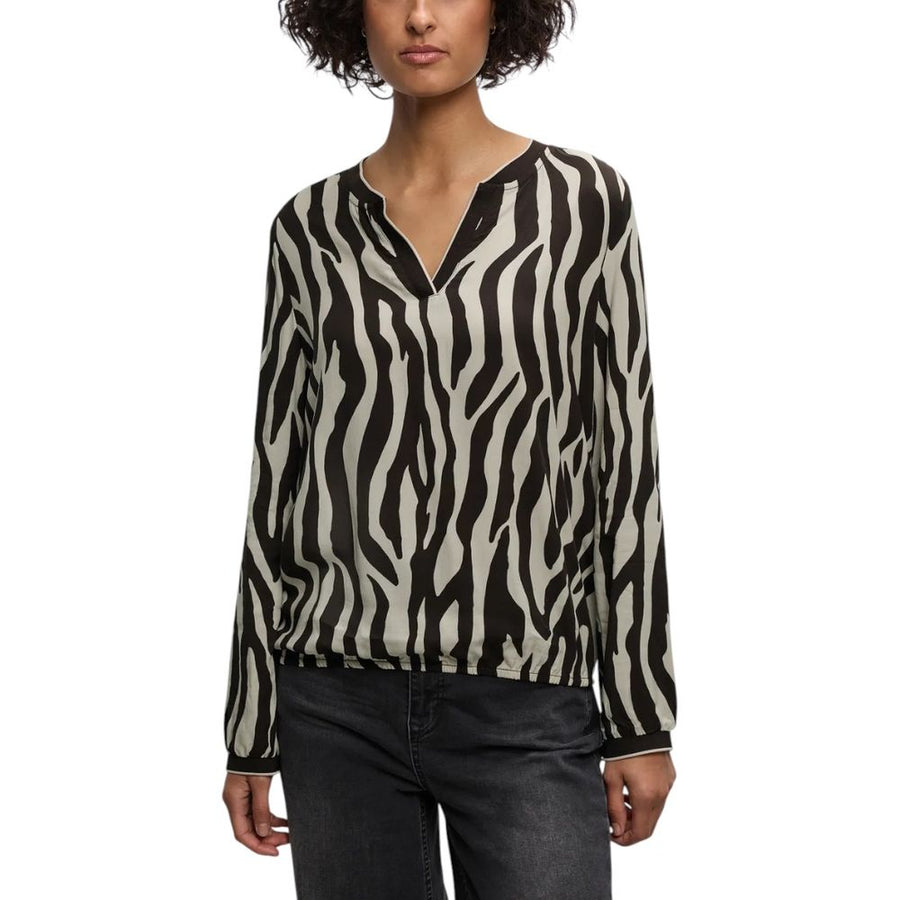 Brown Viscose Blouse