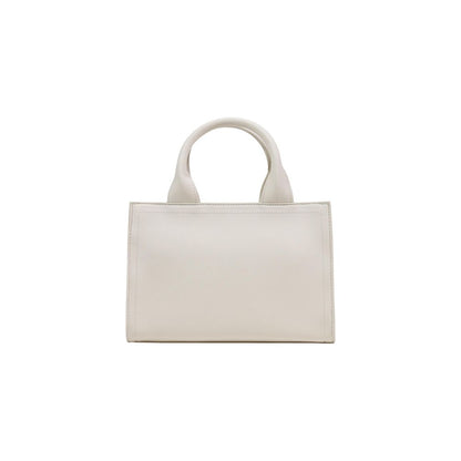 Beige Polyethylene Handbag