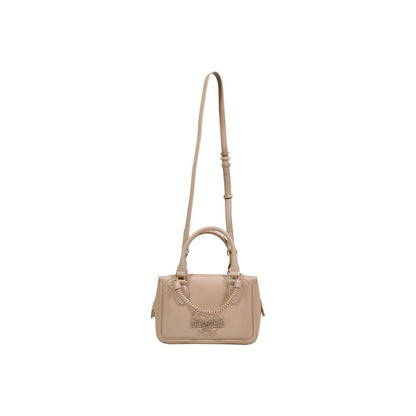 Beige Polyethylene Handbag