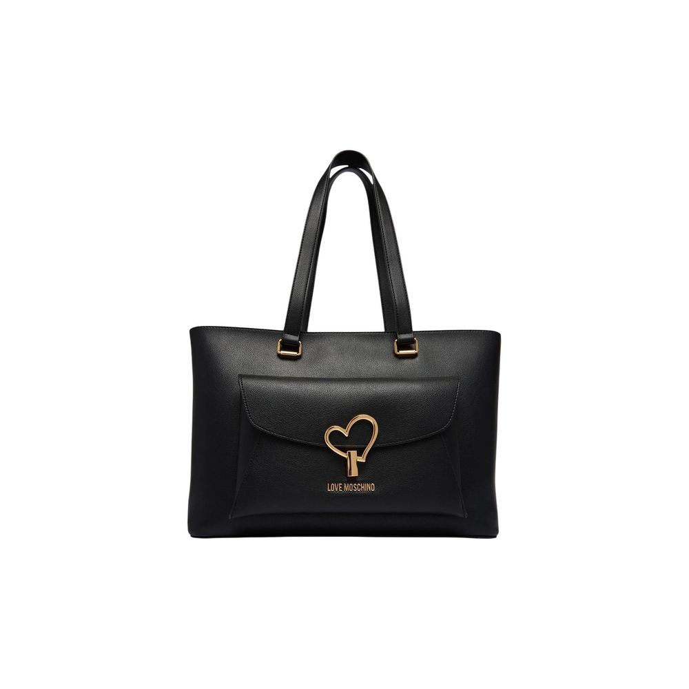 Black Polyethylene Handbag