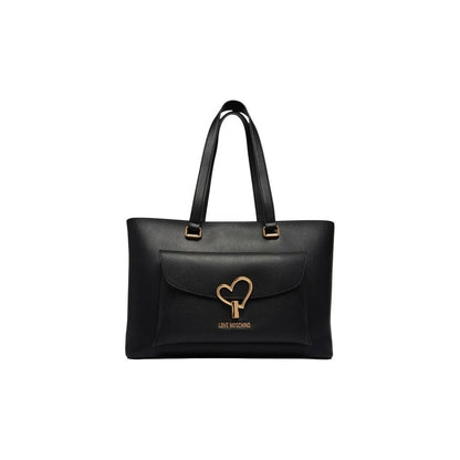 Black Polyethylene Handbag
