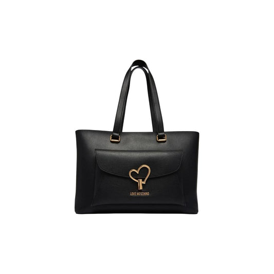 Black Polyethylene Handbag