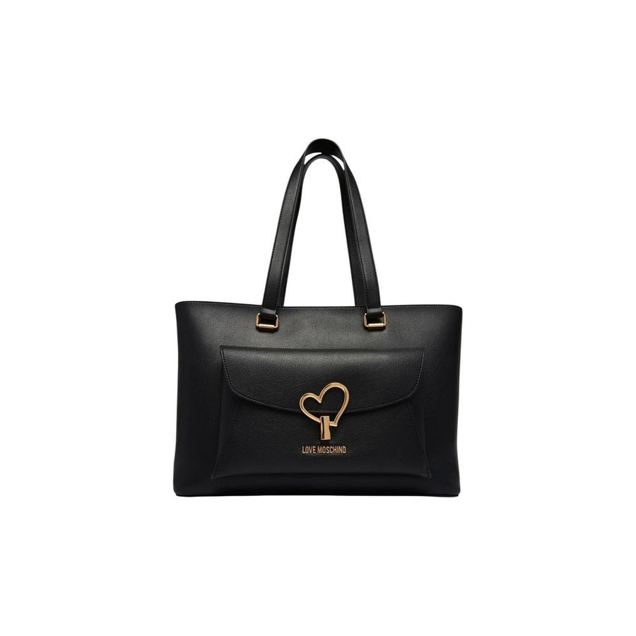 Black Polyethylene Handbag