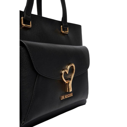 Black Polyethylene Handbag