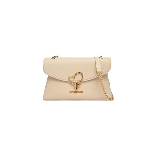 Beige Polyethylene Handbag