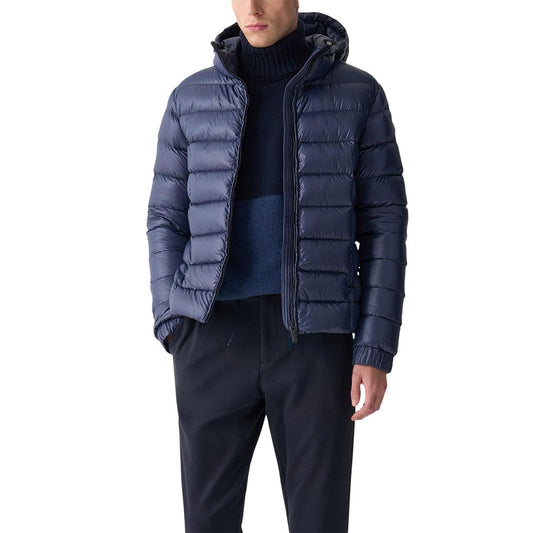 Blue Polyamide Shell Jacket
