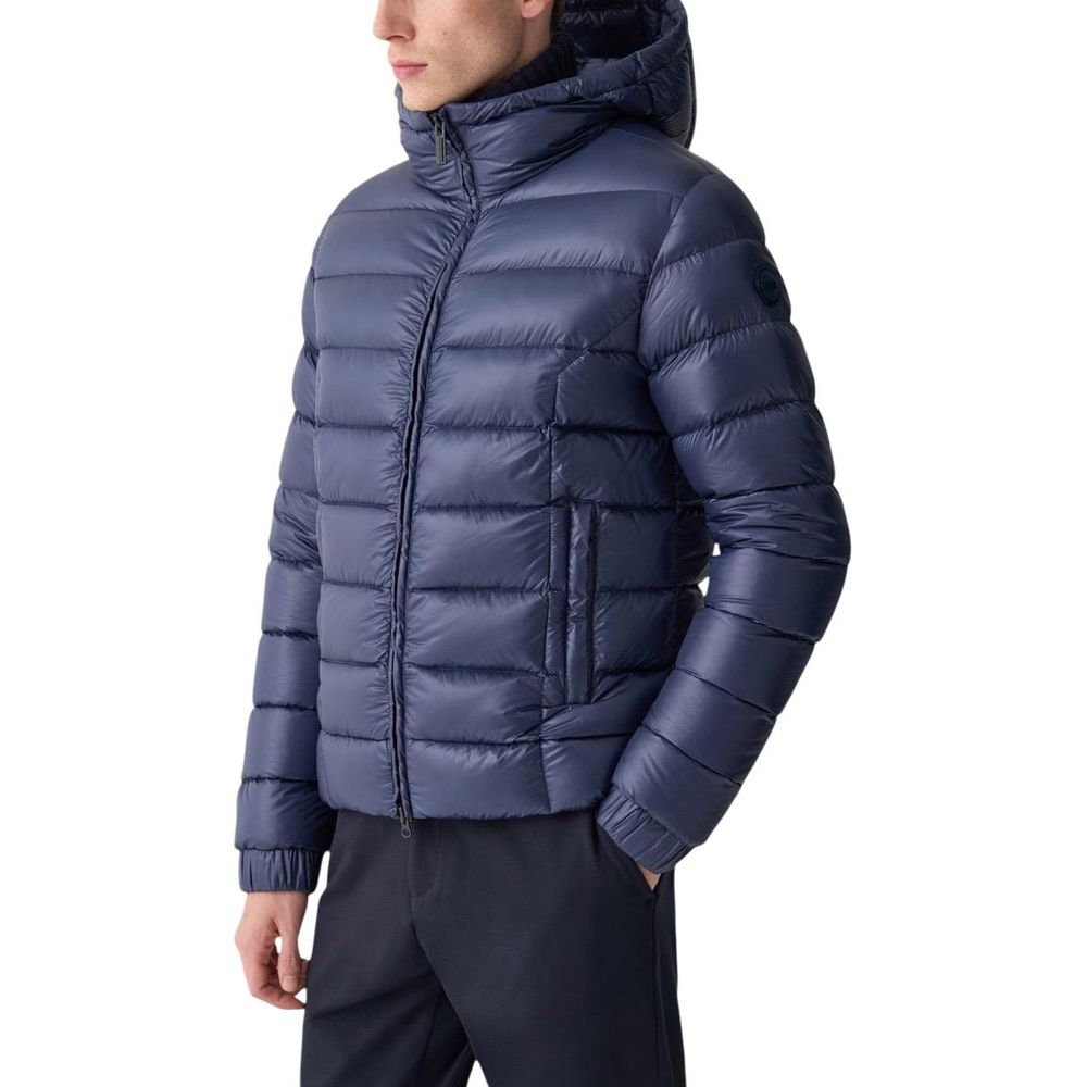 Blue Polyamide Shell Jacket