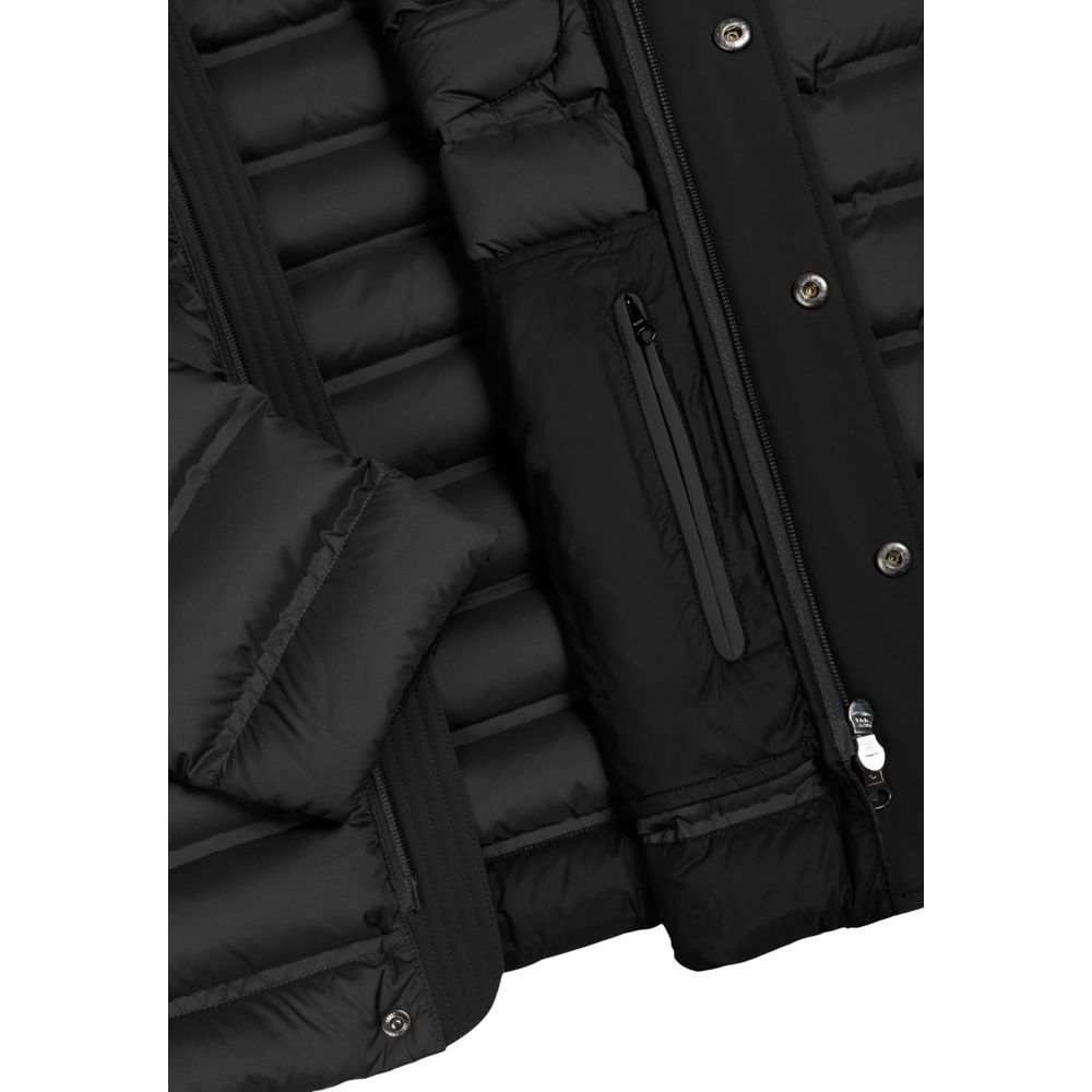 Black Polyamide Coat