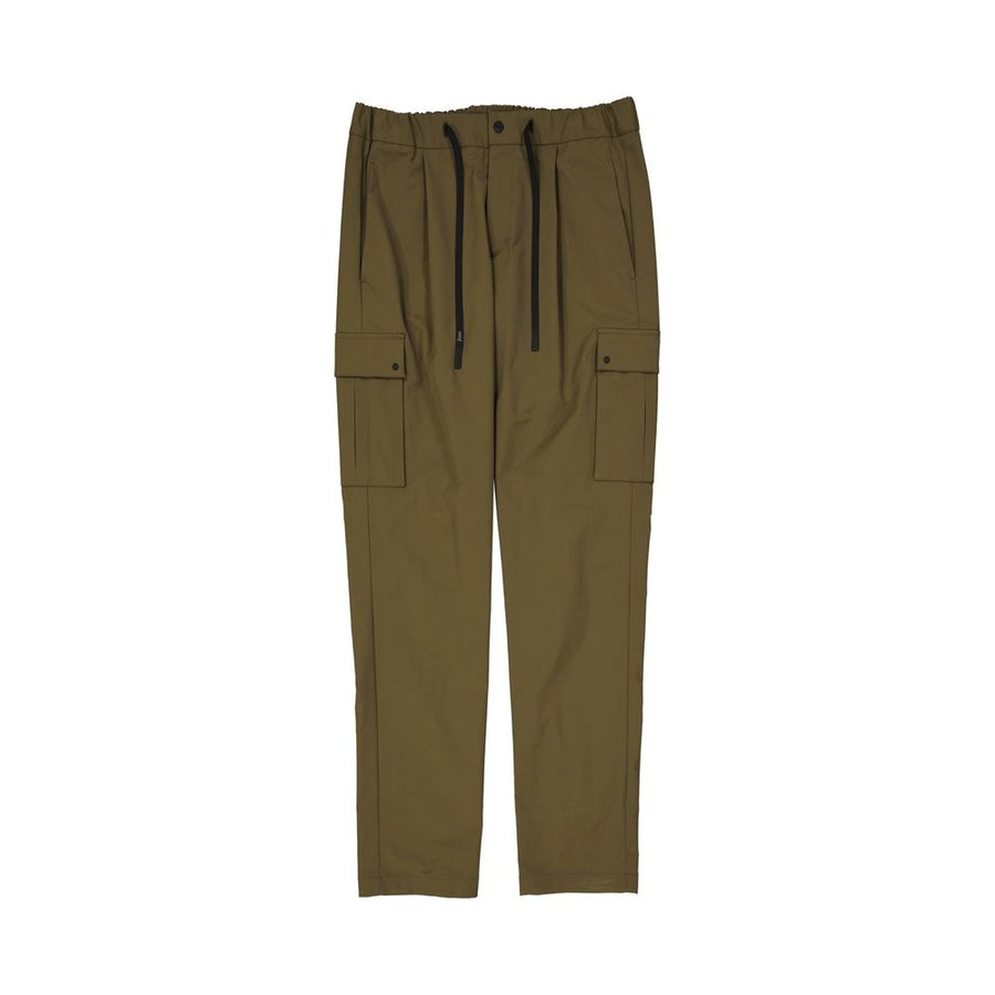 Bicolor Polyester Cargo Pants