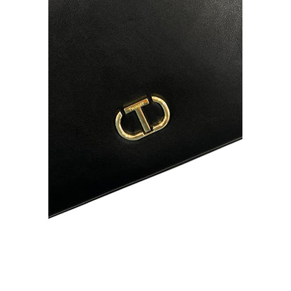 Black PU Women Shoulder Bag